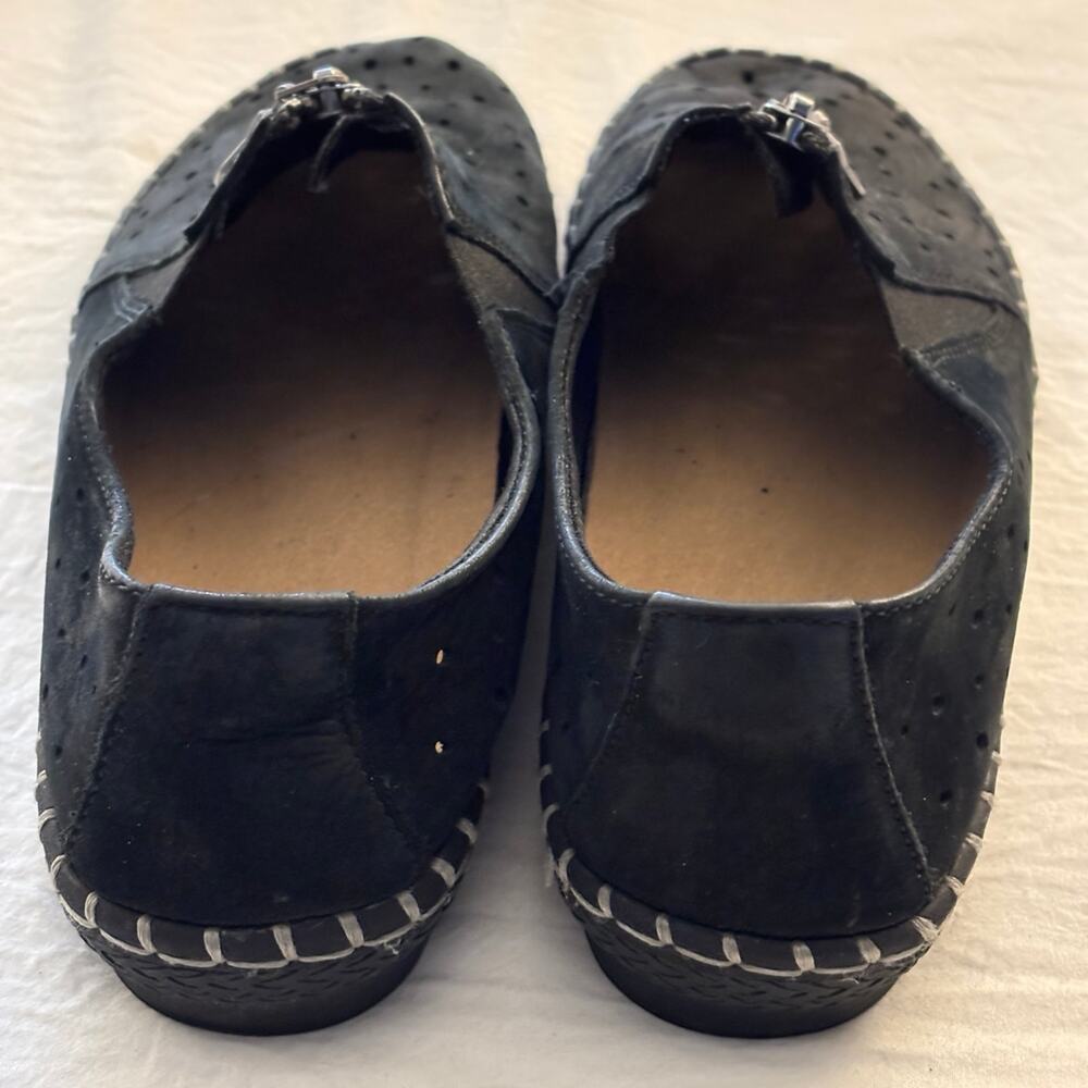 Black Earth shoes suede rubber soles women’s size 7 - Picture 9 of 12